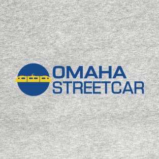 Omaha Streetcar Blue/Yellow Logo T-Shirt